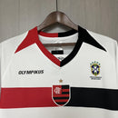 Camisa Retrô Flamengo 2010 II Away - Branca - Olympikus
