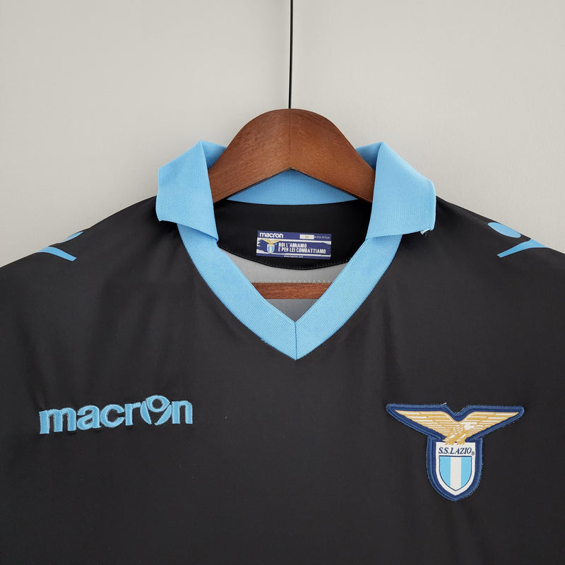 Camisa Retrô Lazio 2015/2016 II Away - Preta - Macron