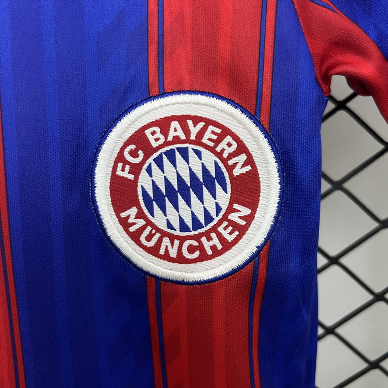 Conjunto Infantil Retrô - Bayern de Munique 1995/97 Home