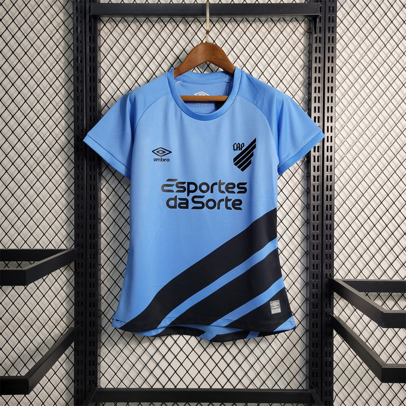 Camisa Athletico Paranaense 23/24 III Third - Feminina - Azul