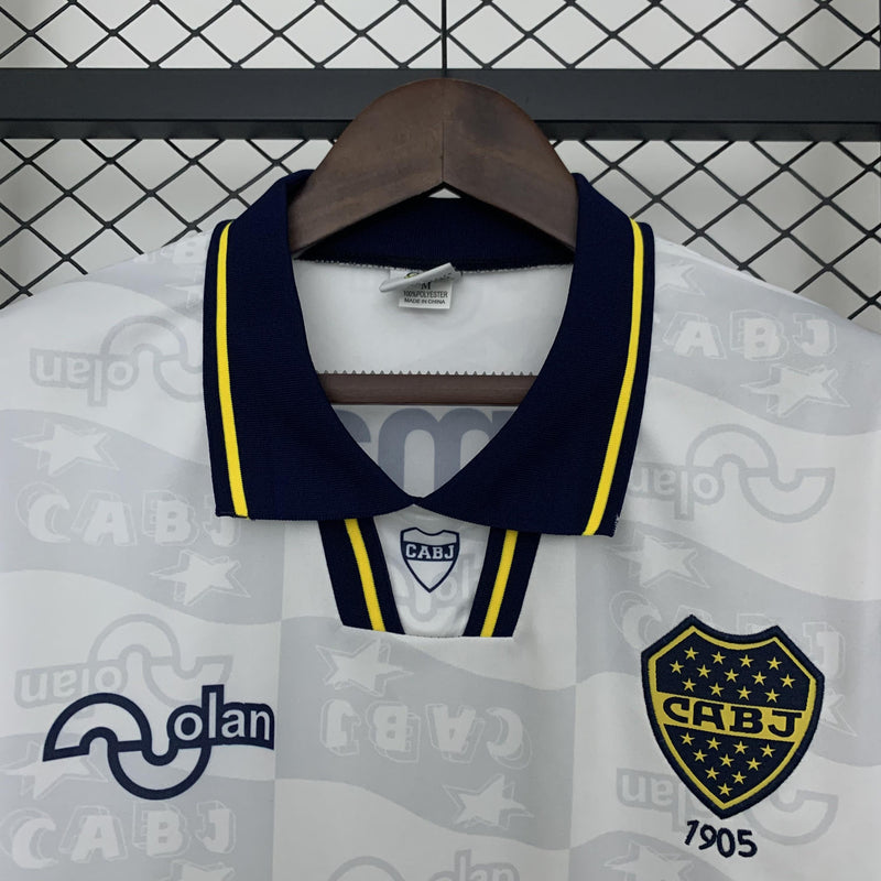 Camisa Retrô Boca Juniors 1995/1996 II Away - Branca