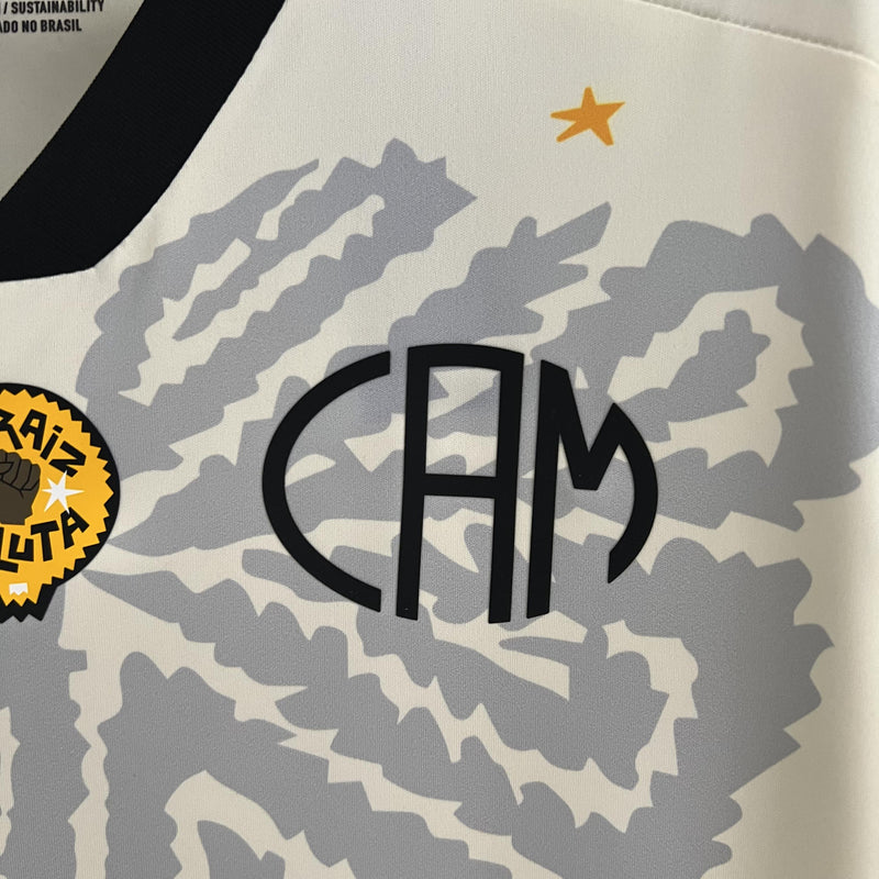 Camisa Atlético Mineiro 2023/24 Comemorativa - Torcedor - Bege