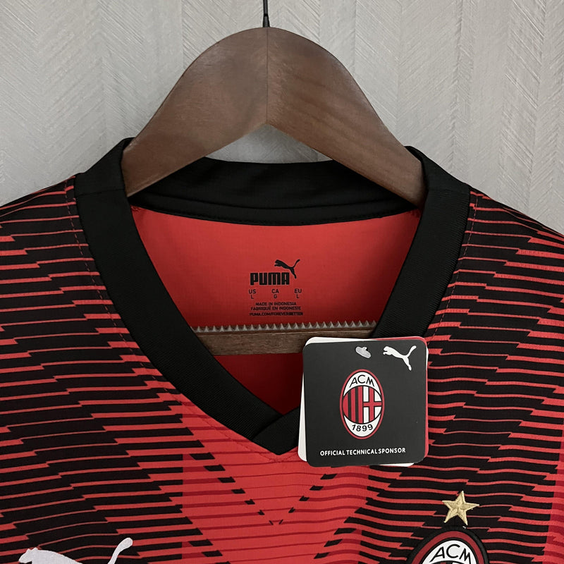 Camisa Milan 2023/24 I Home - Torcedor