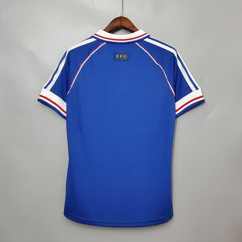 Camisa Retrô França 1998 I Home - Adidas