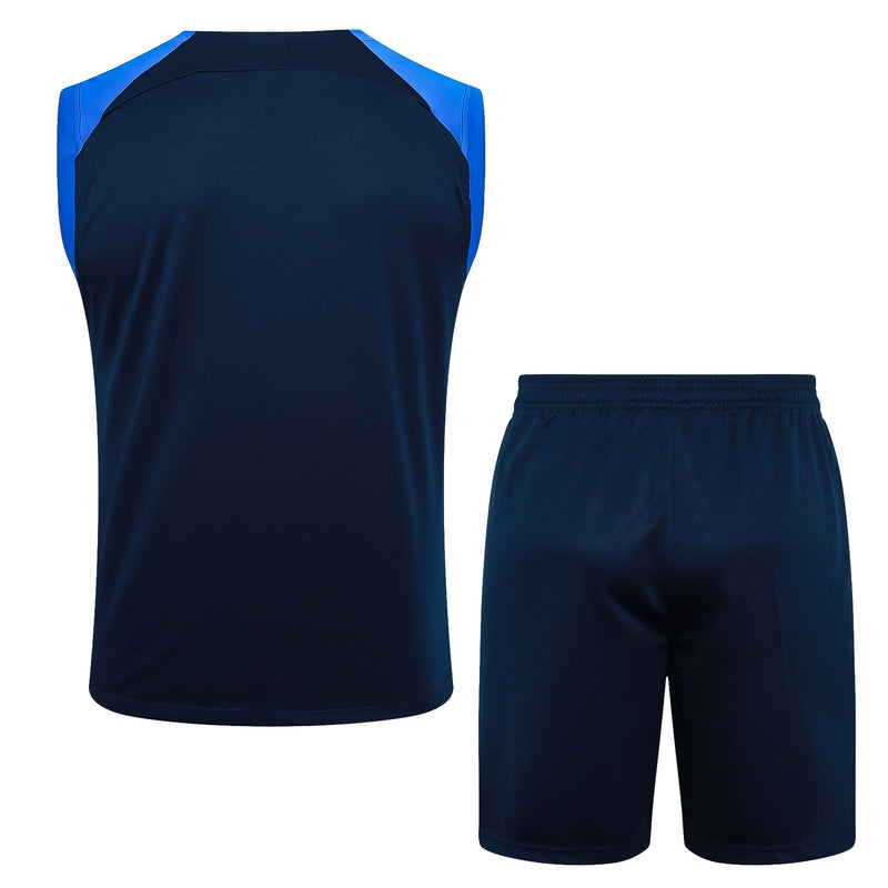 23/24 Conjunto Treino Al Nassr - Regata Calor - Azul