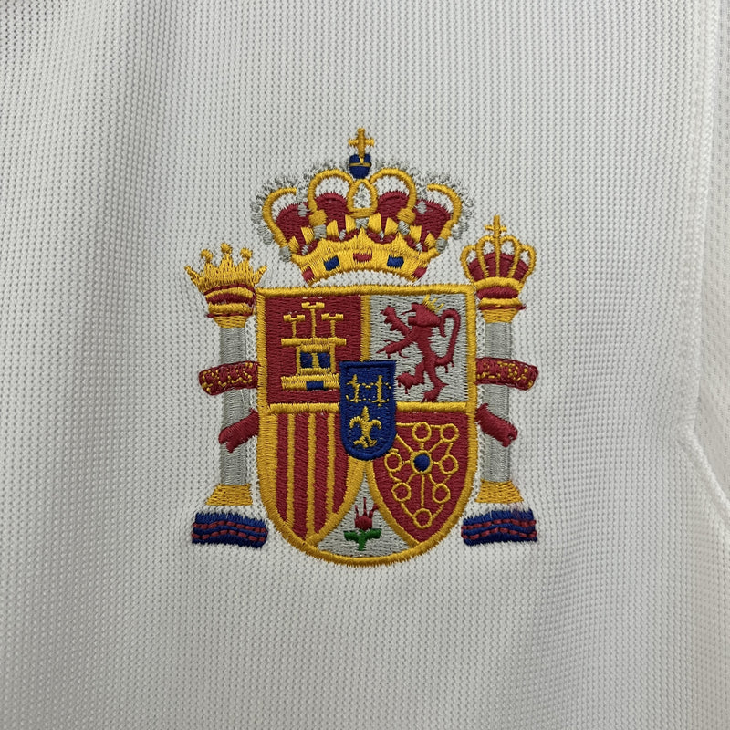 Camisa Retrô Espanha 2000 II Away - Branca - Adidas