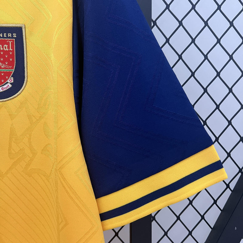 Camisa Retrô Arsenal 1996/1997 II Away - Amarela - Nike