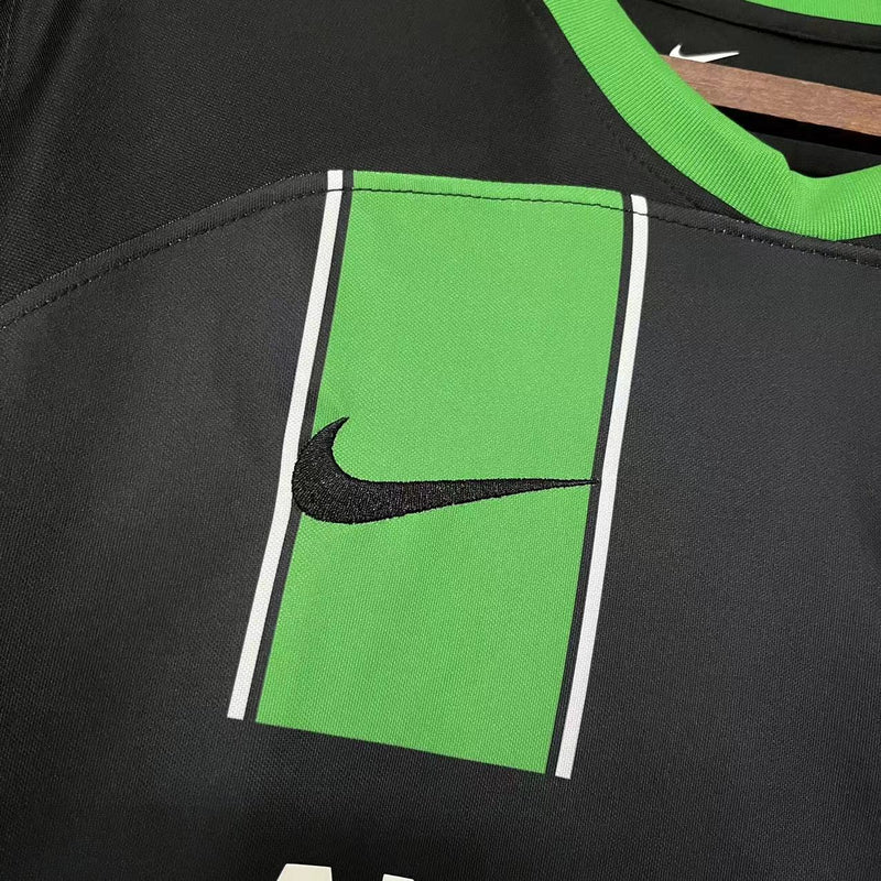 Camisa Brighton 2023/24 II Away - Torcedor - Preta e Verde