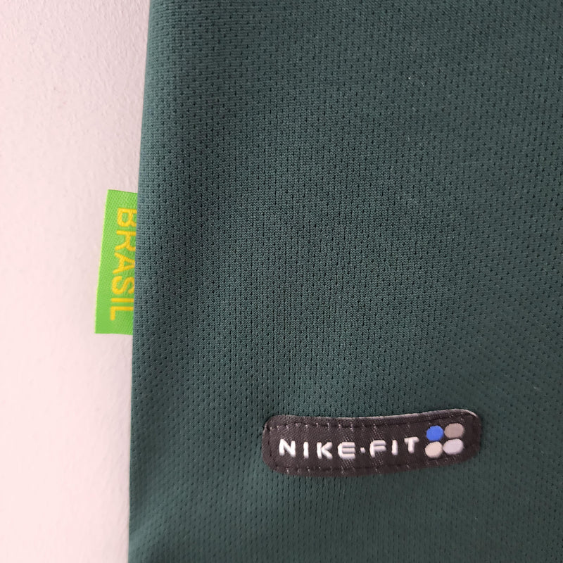 Camisa Retrô Brasil 1998 Verde Goleiro