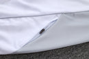 25/26 Conjunto Real Madrid 'Urban Purist' - Frio Zíper Longo - Branco