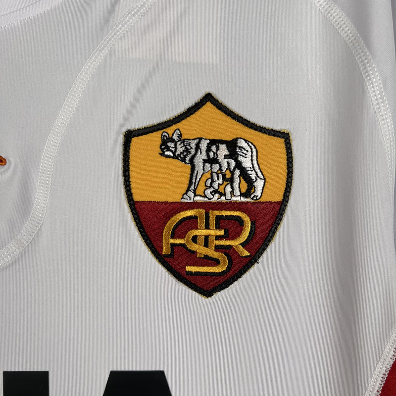 Camisa Retrô Roma 2001/2002 II Away - Branca - Kappa