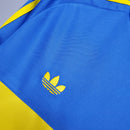 Camisa Retrô Boca Juniors 1981 I Home - Manga Longa Adidas