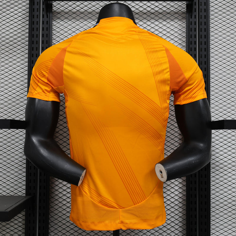 Camisa Real Madrid 2024/2025 II Away - Jogador - Laranja
