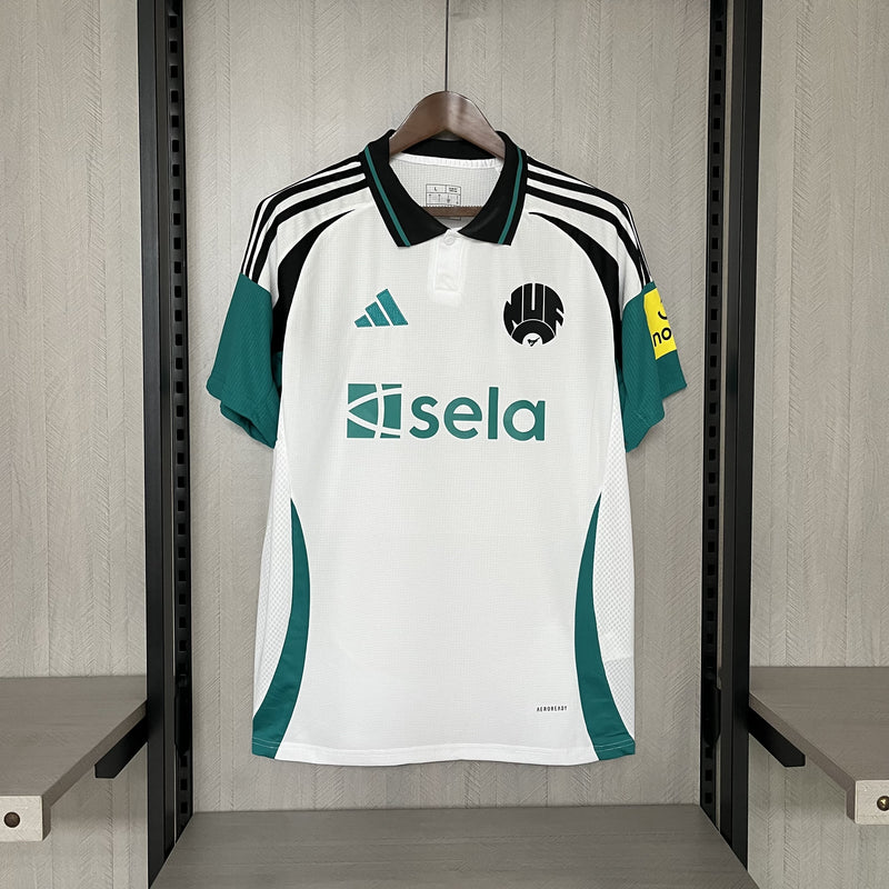 Camisa Newcastle 2024/25 III Third - Torcedor - Branca