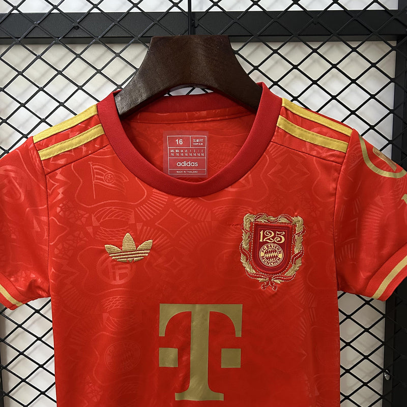 Conjunto Infantil - Bayern de Munique 25/26 Aniversário 125 anos Edição Especial