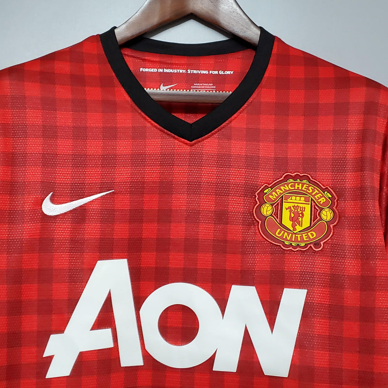 Camisa Retrô Manchester United 2013/2013 I Home - Nike