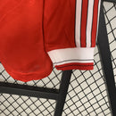 Camisa Retrô Manchester United 1986/1988 - Manga Longa - Adidas