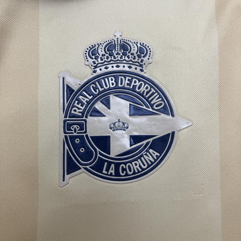 Camisa Deportivo La Coruña Especial - Torcedor - Bege