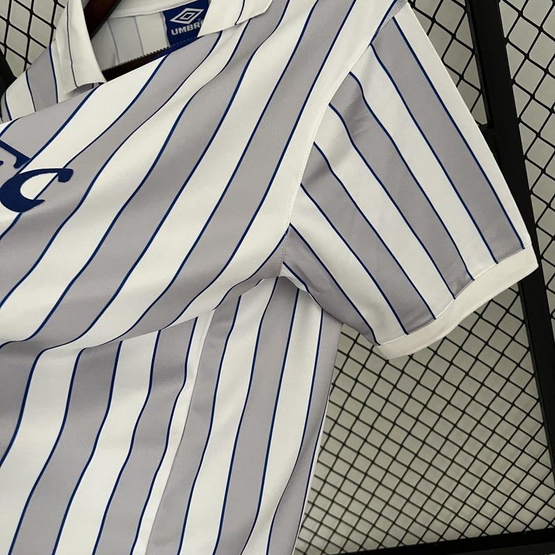 Camisa Retrô Everton 1988/1990 II Away - Cinza - Umbro