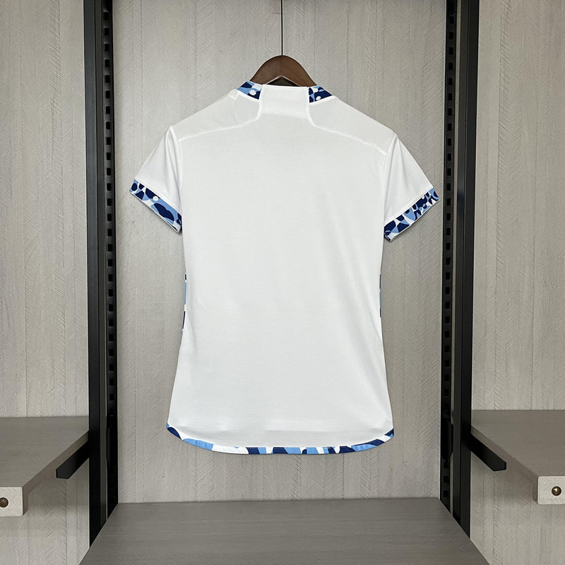 Camisa Cruzeiro 2024/25 II Away - Feminina - Branca