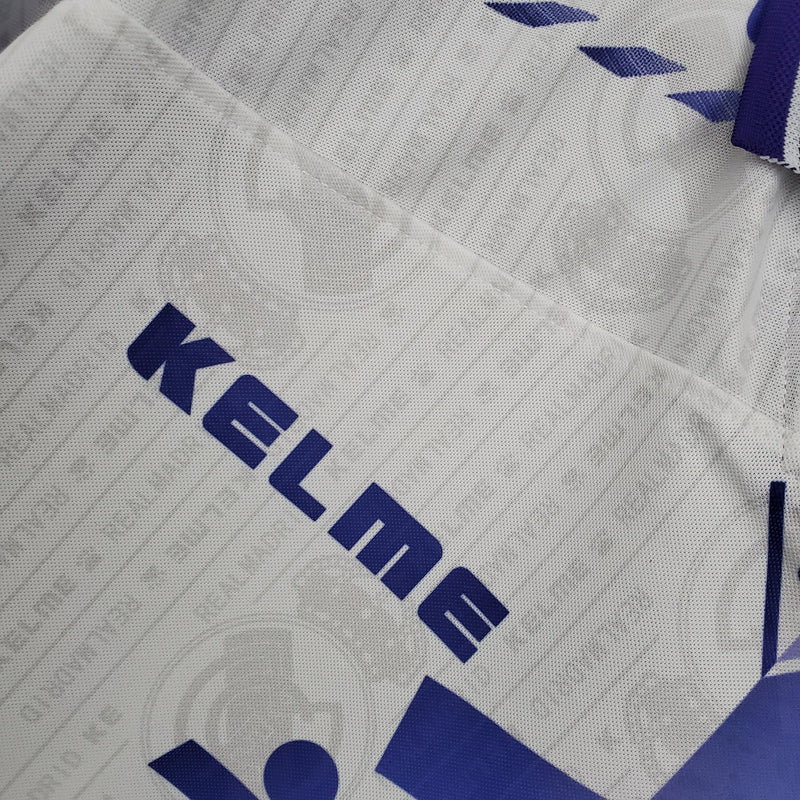 Camisa Retrô Real Madrid 1996/1997 III Third - Branca - Kelme