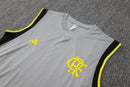 24/25 Conjunto Treino Flamengo - Regata - Cinza