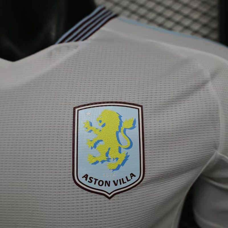 Camisa Aston Villa 2024/2025 II Away - Jogador - Branca
