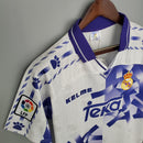 Camisa Retrô Real Madrid 1996/1997 III Third - Branca - Kelme