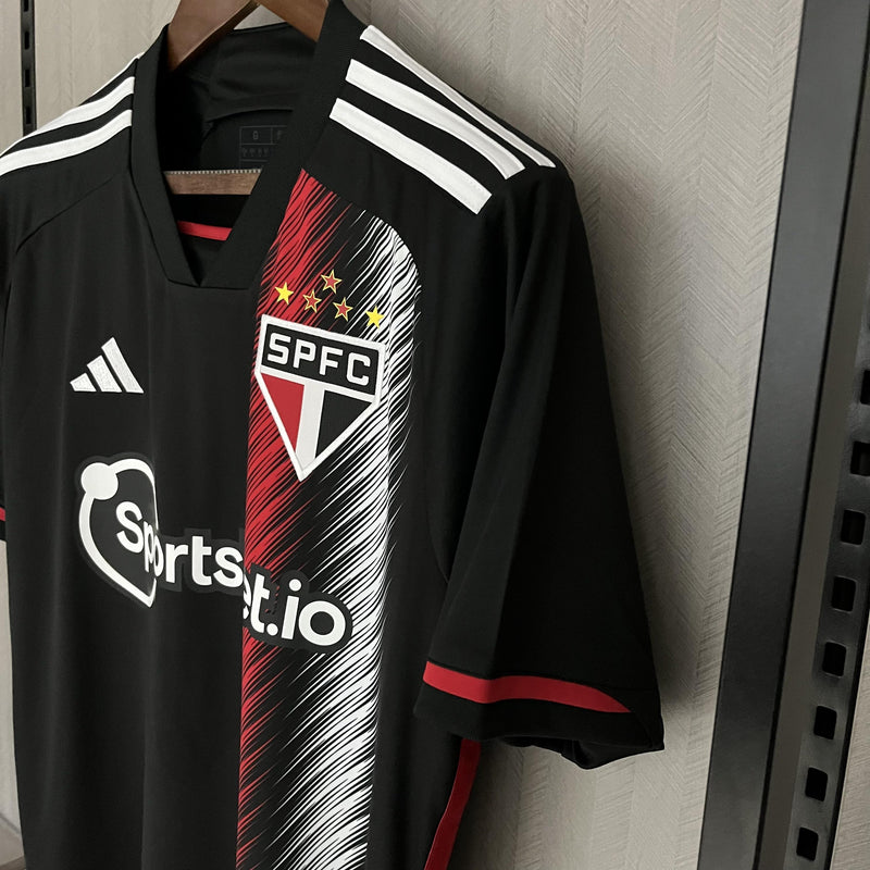 Camisa São Paulo 2023/24 II Away - Torcedor - Preta