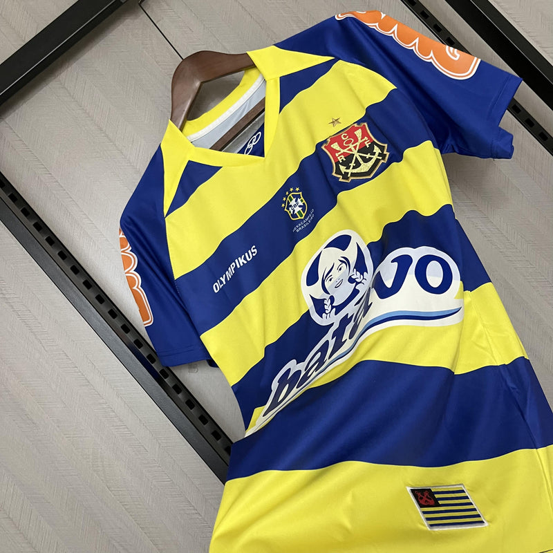 Camisa Retrô Flamengo 2010 III Third - Amarela - Olympikus