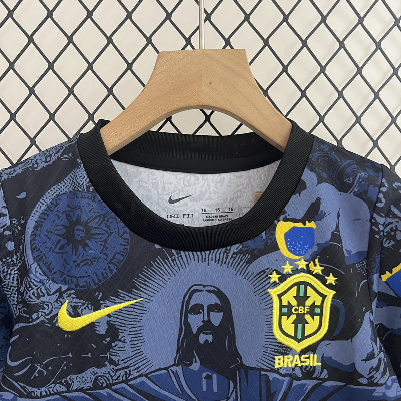 Conjunto Infantil - Brasil 2024 Edição Especial Cristo