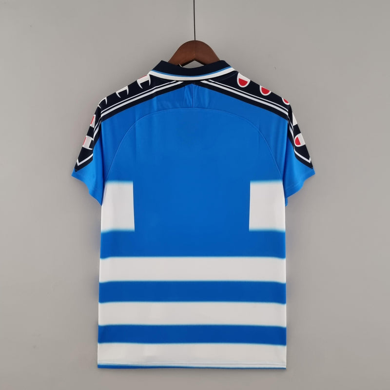 Camisa Retrô Parma 1999/2000 III Third - Azul - Champion