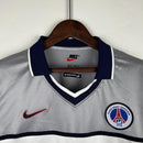 Camisa Retrô PSG 1990/2000 II Away - Cinza - Nike