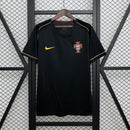 Camisa Retrô Portugal 2006 II Away - Preta