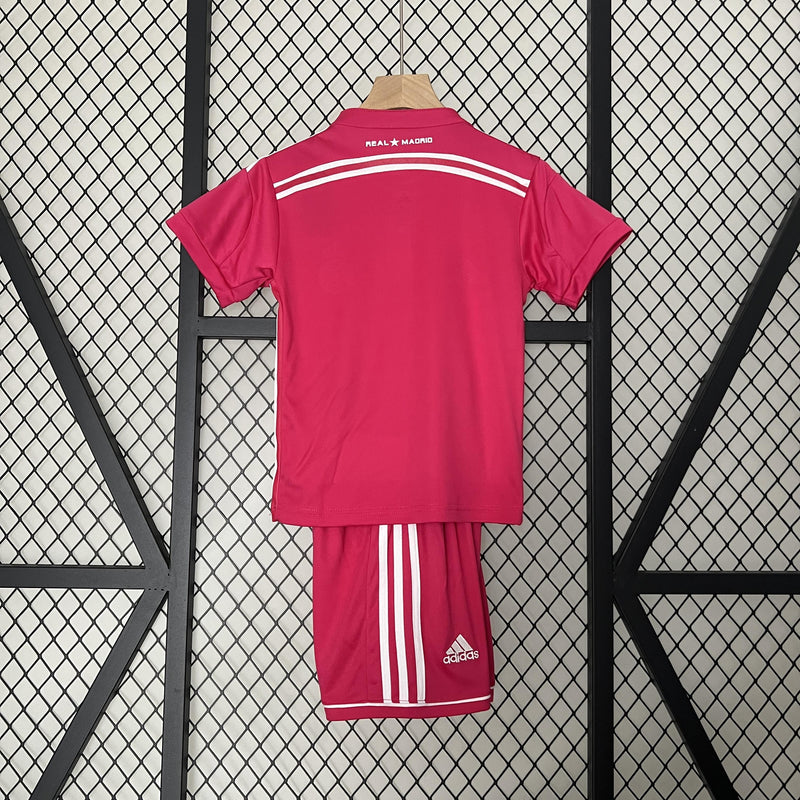 Conjunto Infantil Retrô - Real Madrid 2014/15 II
