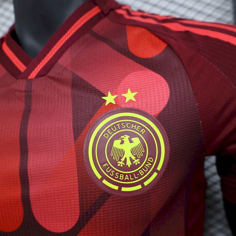 Camisa Alemanha Feminina 2025/2026 Vermelha - Jogador Unissex