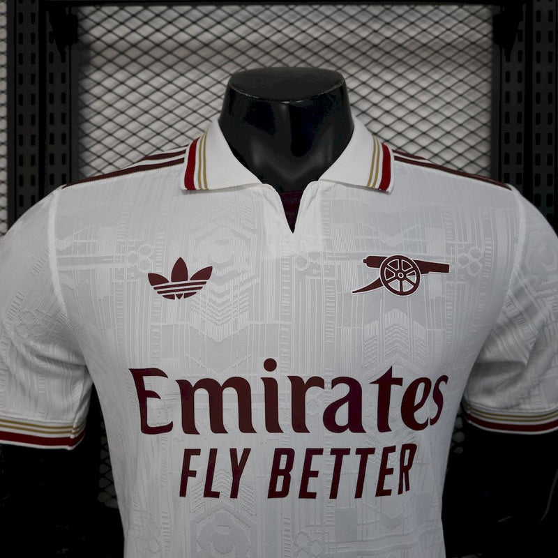 Camisa Arsenal 2025/2026 III Third - Branca - Jogador