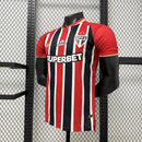 Camisa São Paulo 2025/2026 II Away - Vermelha - Jogador