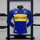 Camisa Boca Juniors 2024/2025 I Home - Manga Longa Jogador