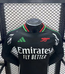 Camisa Arsenal 2024/2025 II Away - Preta - Manga Longa Jogador