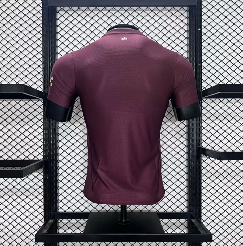 Camisa Manchester City 2024/25 III Third - Jogador - Vermelha