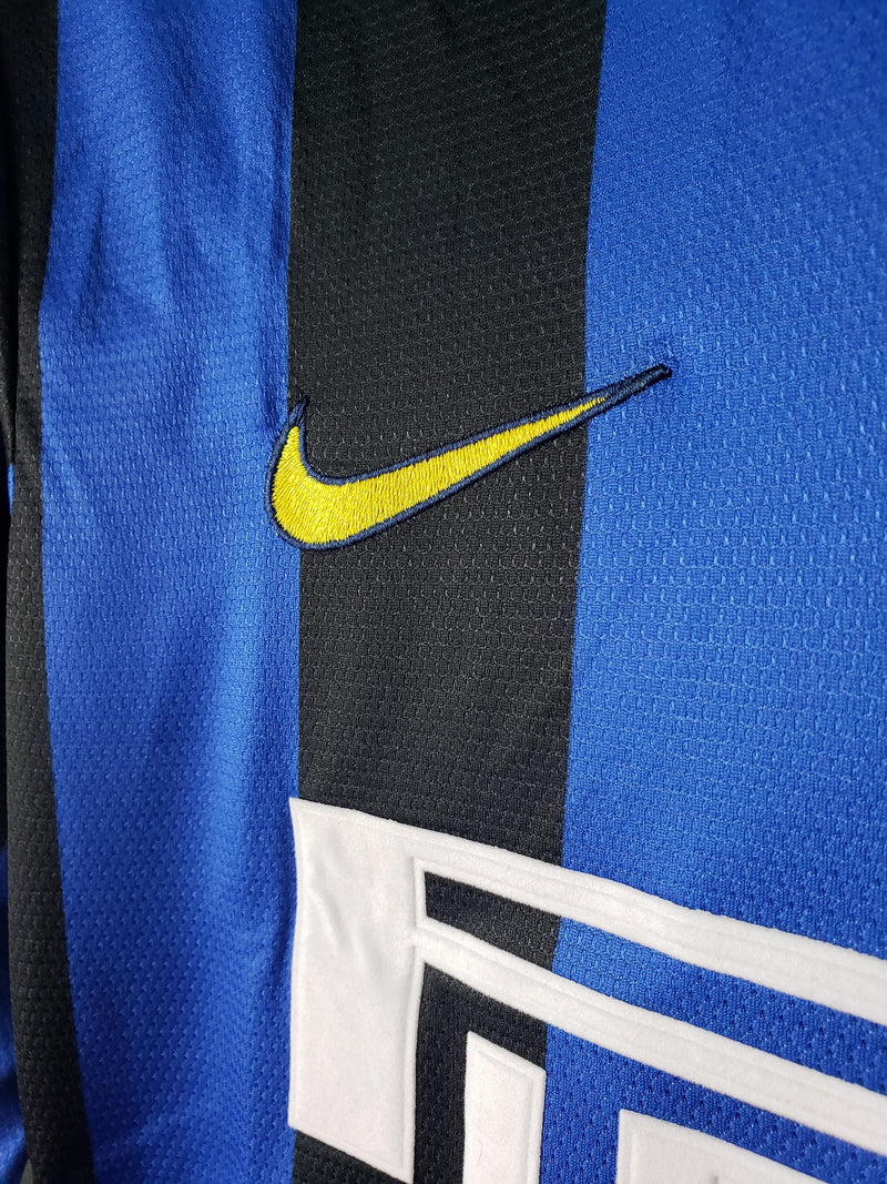 Camisa Retrô Inter de Milão 1998 I Home - Manga Longa Nike