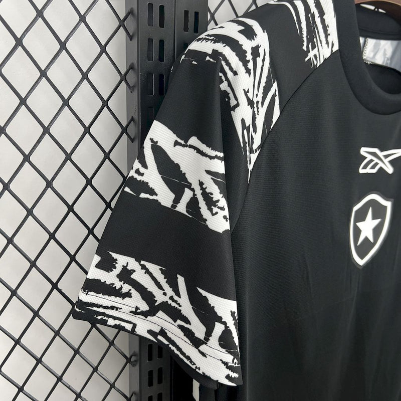 Camisa Botafogo 25/26 Pré-Jogo - Torcedor - Preta