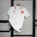 Camisa Dinamarca 2024/25 II Away - Torcedor - Branca