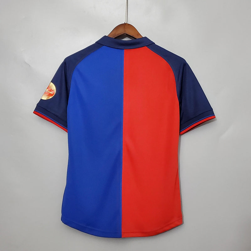 Camisa Retrô Barcelona 100 Anos 1999