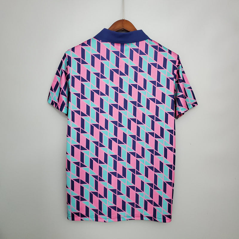 Camisa Retrô Escócia 1988/1989 II Away - Rosa - Umbro