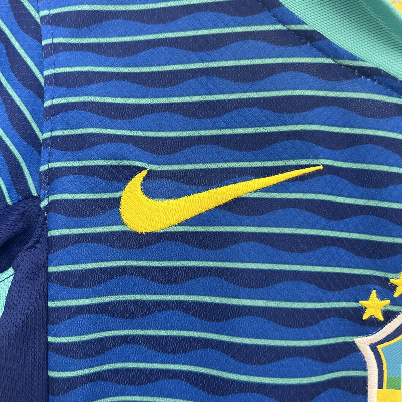 Conjunto Infantil - Brasil 2024 II Away