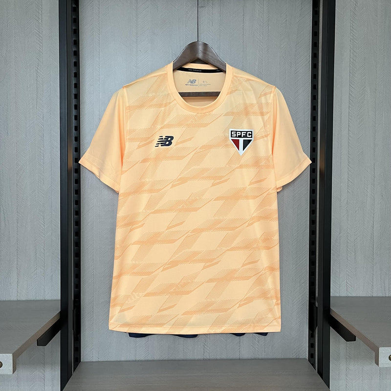 Camisa São Paulo 2024/25 Treino - Bege - Torcedor