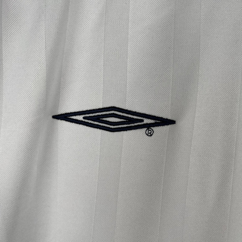 Camisa Retrô Inglaterra 2002 I Home - Manga Longa Umbro
