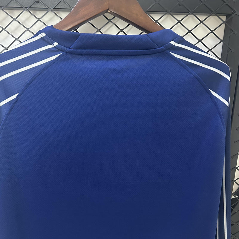 Camisa PSG 2024/25 IV Fourth - Torcedor Manga Longa - Azul Jordan